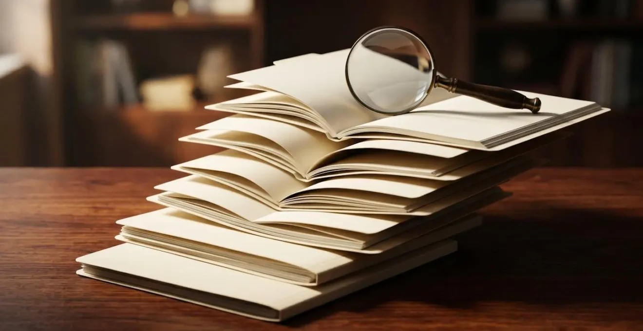 Professional examining financial documents showing VAT inspection process stages